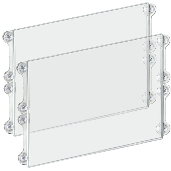 22"W x 17"H Sign Frame W/ suction cups, PK2